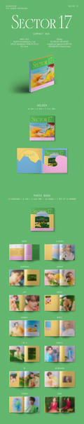 SEVENTEEN - [SECTOR 17] 4th Album Repackage COMPACT Version Random