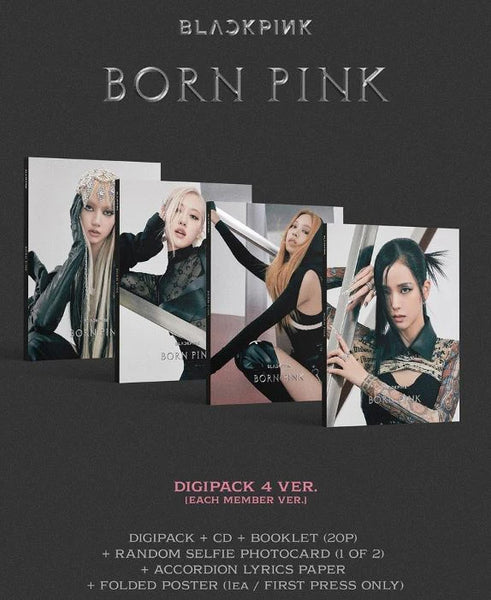 Blackpink ジス　トレカ　ユニバ　特典　ALBUM ② blackpinkbornpinkdigipackversi