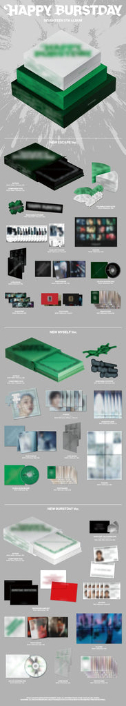 SEVENTEEN - [Happy Burstday] 5th Album (Random Ver.) – MyOppa