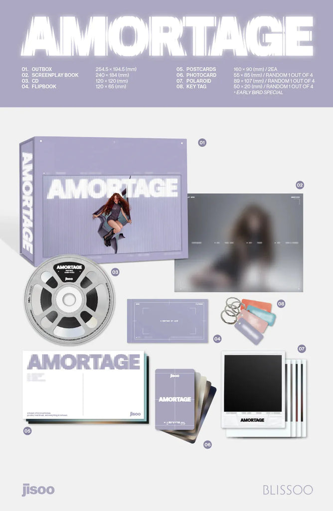 JISOO Blackpink [AMORTAGE] Mini Album [Exclusive Ver.] – MyOppa