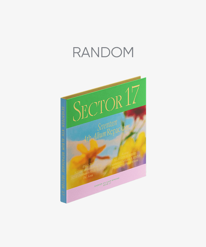 SEVENTEEN - [SECTOR 17] 4th Album Repackage COMPACT Version Random