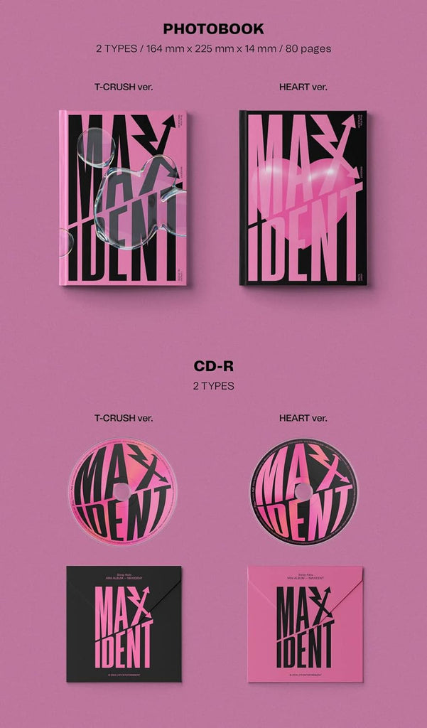 Stray Kids - MAXIDENT [Mini Album STANDARD Edition] RANDOM Version