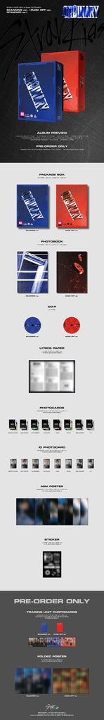 Stray Kids - ODDINARY Mini Album RANDOM Version (STANDARD Edition