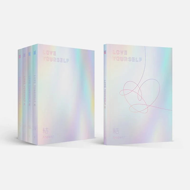 防弾少年団BTS[LOVE YOUR SELF 結 Answer]4形態セット BTS - [Love yourself 結 'Answer'] 4th Album 4 Version SET – MyOppa