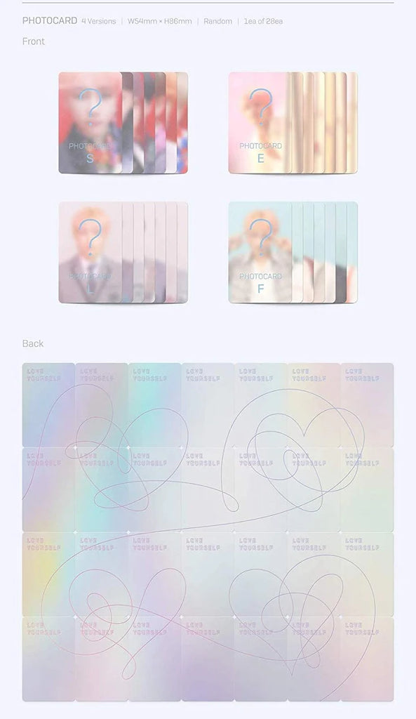 BTS - [Love yourself 結 'Answer'] 4th Album 4 Version SET – MyOppa