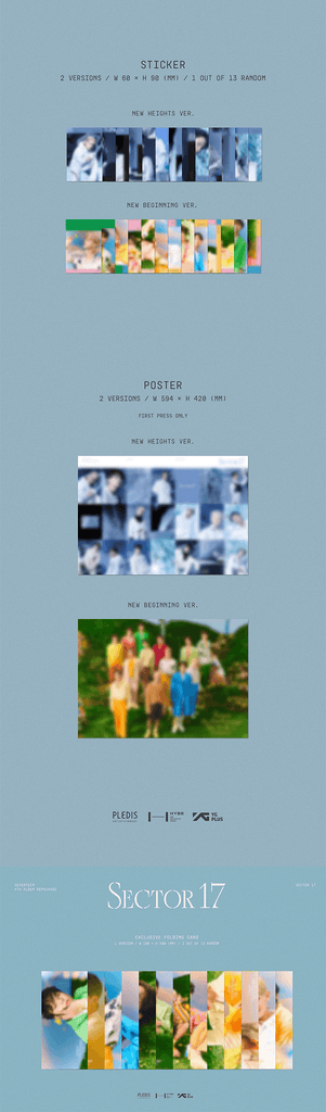 SEVENTEEN - [SECTOR 17] 4th Album Repackage (New Beginning Ver