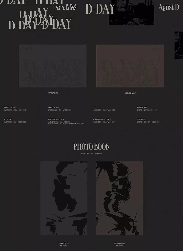 BTS Suga Agust D D-Day (1st Solo Album) – MyOppa
