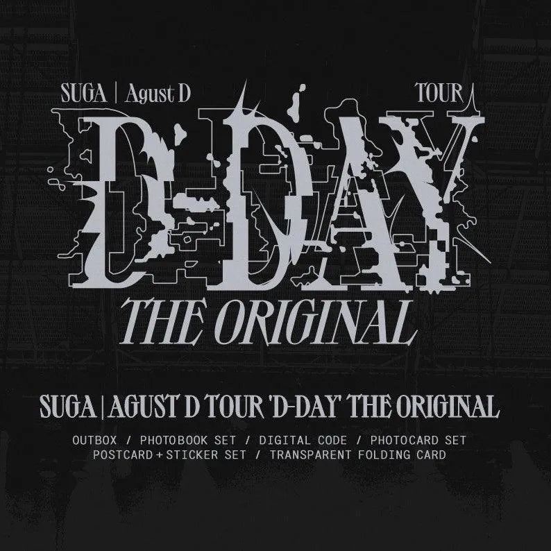 K-POP・アジア SUGA Agust D TOUR 'D-DAY' The Original BTS SUGA | Agust D TOUR 'D-DAY' The Original – MyOppa